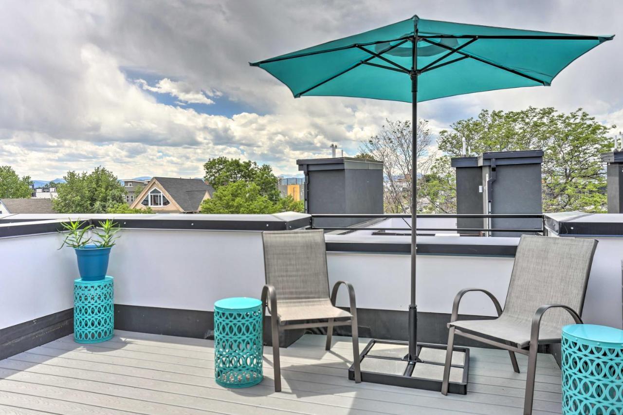 Trendy Denver Townhome - Walk To Mile High Stadium Екстер'єр фото